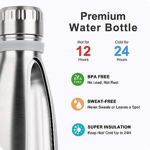 Termo de Acero Inoxidable Personalizado, Botella para Mantener Bebidas Frías y Calientes, para Viajes y Senderismo - Product Image 3