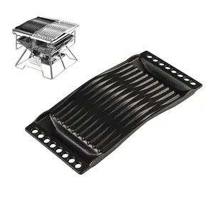 Indoor Bbq Grill And Hot Pot Removable Korean Bbq Hot Plate Stainless Steel Baking Pan Bbq Hot Plate