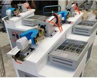 Machine automatique monoposte pour la fabrication de chaussures en cuir avec colle chaude/froide, pour le montage du talon et la lamination, pour une production efficace
