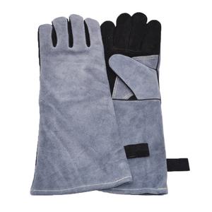 Guantes de Seguridad de Cuero Resistentes al Calor para Cocina, Barbacoa y Soldadura - Product Image 2