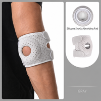 Attelle de compression professionnelle pour coude avec design anatomique, support thermique en néoprène pour le coude de tennisiste et de golfeur