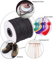 Cordon en paracorde tressé 3 brins en nylon/polyester de 2 mm, 787 pieds, pour tente, camping, survie en extérieur, bricolage, artisanat – toutes saisons, personnalisable