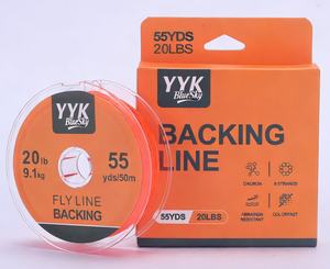 Combo <span class=keywords><strong>de</strong></span> Línea <span class=keywords><strong>de</strong></span> Pesca con Mosca YYKBlueSky WF5F, Línea Flotante para Arroyo, 55 yardas/20 libras, Línea <span class=keywords><strong>de</strong></span> Respaldo, Líderes Cónicos 4X/5X/6X, Tippet <span class=keywords><strong>de</strong></span> Nailon - Product Image 3