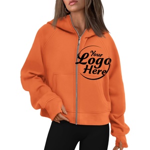Long Sleeve Loose Zip up Hoodies Fleece Jackets Oversized Sweatshirts Fall Fashion Outfits 2025 Sweaters Winter <b>Clothes</b> - Product Image 2