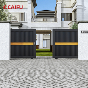 Fabrika Üreticisi Toptan Alaşımlı Elektrikli Sürgülü Kapı Alüminyum <span class=keywords><strong>D</strong></span>ış Mekan Villa Avlusu Kırsal Kendinden Yapılmış Ev İçin - Product Image 6