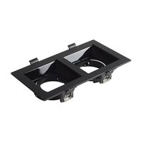Spot carré Design intégré Spot Led Réglable Encastré Vers le bas Lumière 7w Gu10 Gimbal Logement Projecteur Led Intérieur