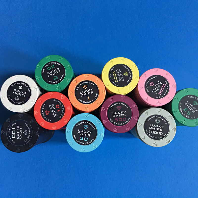 EPTポーカー チップ 10g カジノ セラミック 複数カラー選択可