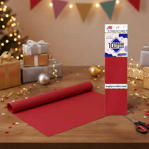 Carta Velina Rossa 20"x26" 72 Pezzi/Scatola Modello 375863 per Decorazioni Festive - Product Image 3