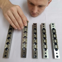 Poinçon de précision Quadra Louver, poinçon de formage de lamelles pour moule de ailettes de climatiseur, pièces de matrice d'estampage d'échangeur de chaleur, poinçon de moule CVC