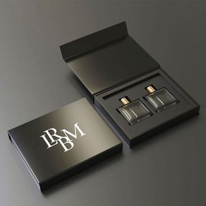 Luxury Custom Logo Cosmetic Perfume Packaging Cardboard Magnetic Rigid <b>Box</b> Foldable Magnetic Paper Gift <b>Box</b> - Product Image 4