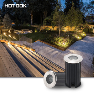 HOTOOK IP67 RGB <span class=keywords><strong>Mini</strong></span> <span class=keywords><strong>Spot</strong></span> <span class=keywords><strong>LED</strong></span> Lumières Étanche Intérieur/Extérieur Jardin Escaliers Pont Éclairage Blanc Souterrain Ingroud Lumières - Product Image 1