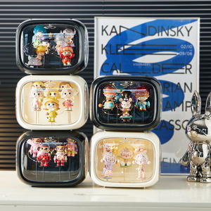 Boîte <span class=keywords><strong>de</strong></span> présentation en acrylique avec porte, boîte <span class=keywords><strong>de</strong></span> <span class=keywords><strong>rangement</strong></span> pour figurines avec lumière, transparente et résistante à l'humidité, vitrine transparente pour figurines - Product Image 6