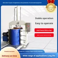 Fabricant de machine de distribution hydraulique personnalisée de 55 gallons 200L, presse à pâte à souder pour application alimentaire, bouteille en plastique
