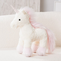 Peluche licorne mignonne et rêveuse, jouet en peluche doux, cadeau pour filles