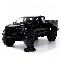Hstar/Hongxing F-150 R12-01Q Raptor RTR, camion RC tout-terrain à l'échelle 1:12, 4 roues motrices, transmission en plastique, lumières LED, caméra FPV 1080p, deux vitesses