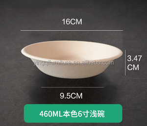 ถ้วยใส่อาหารแบบใช้แล้วทิ้งทำจากเยื่อชานอ้อยแบบไม่ย่อยสลายได้ - Product Image 3