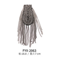 Perles et pompons Gillian pour sari et patchs de chemisier, directement de l'usine
