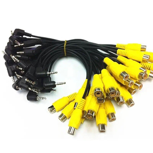สายอะแดปเตอร์เสียง D3500 ขนาด 20 ซม. ยาว 0.2 ม. หัวต่อ <span class=keywords><strong>TRRS</strong></span> ตัวผู้ 2.5 มม. เป็น <span class=keywords><strong>RCA</strong></span> ตัวเมีย สำหรับ GPS - Product Image 2