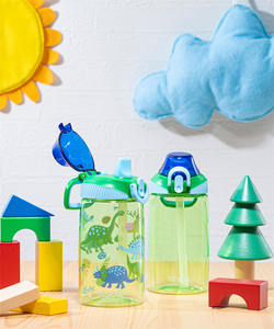 Wholesale 16Oz Green Dinosaur Design Portable <b>Sports</b> <b>Water</b> <b>Bottle</b> for Kids for Children - Product Image 5