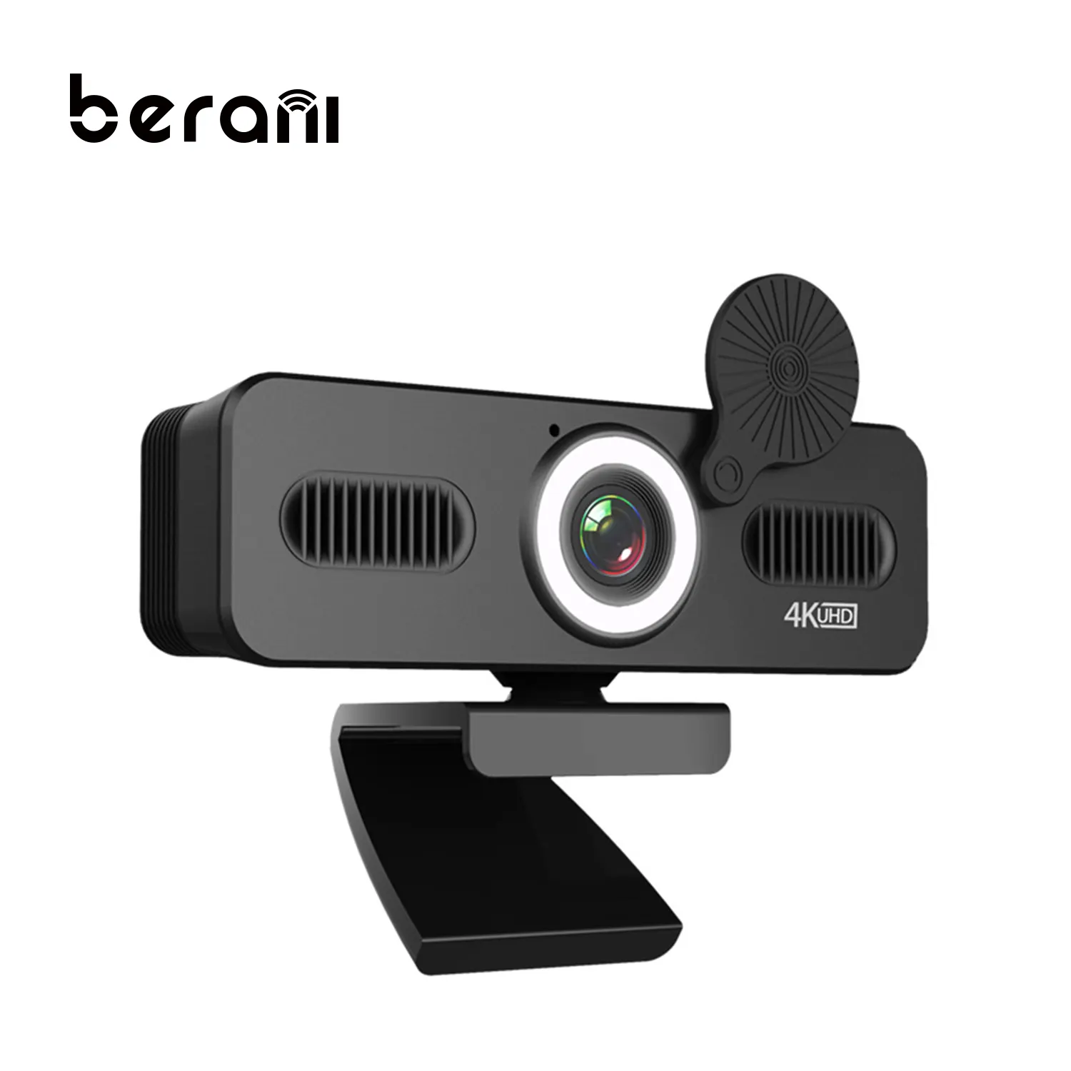 Berani C360 Full Hd USB Webcam Computer Video Camera 4K Fill-Light Webcams 1080P with Microphone For Computer Skype Facebook