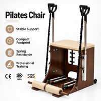 Chaise Wunda de qualité commerciale, stable, en érable IT, pour studio de Pilates, chaise Wunda Pilates pour exercices corporels