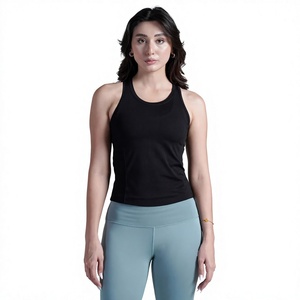 Camiseta sin Mangas para Mujer, Ligera, Básica, para Verano, Uso Diario, Ropa Casual, Venta al Por Mayor de Fábrica - Product Image 1