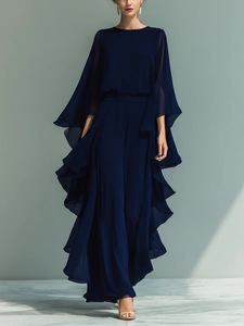 Mono de malla <span class=keywords><strong>estilo</strong></span> bohemio para mujer, con media cremallera, bordado de encaje, manga larga, <span class=keywords><strong>estilo</strong></span> occidental, <span class=keywords><strong>ropa</strong></span> islámica - Product Image 4