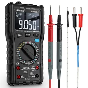 Multimètre numérique True-RMS 10000 avec graphique à barres AC/DC tension ampèremètre courant Ohm multimètre de précision