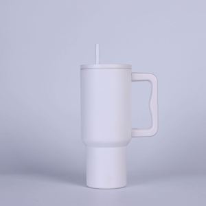 Gobelet isotherme de voyage pour voiture H4.0 avec poignée, 40 oz, couvercle, paille, antidérapant, OEM ODM, logo personnalisé - Product Image 3