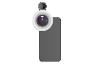 Điện Thoại Ống Kính Máy Ảnh 2 Trong 1 Có Đèn <span class=keywords><strong>Flash</strong></span> Để Chụp Ảnh Trang Sức - Product Image 2