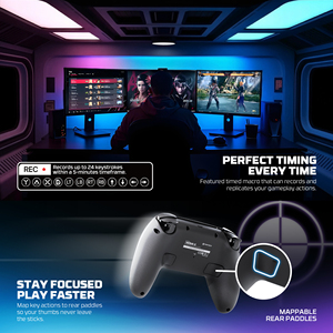 Fantech แผ่นเกม WGP16 BT, มัลติแพลตฟอร์มระบบสั่นคู่เซ็นเซอร์การเคลื่อนไหวตอบสนองทัชแพด12ปุ่มตัวควบคุมเกม - Product Image 5