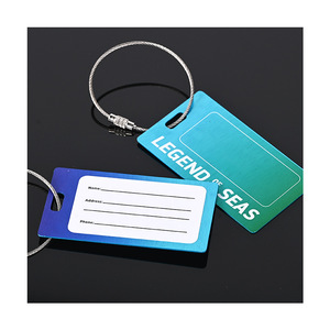 ป้ายติดกระเป๋าเดินทางสแตนเลส Hongfu ปรับแต่งได้ ทนทานต่อการสึกหรอ ป้ายติดกระเป๋าสำหรับอุปกรณ์อุตสาหกรรม - Product Image 4