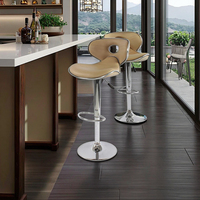 Meubles de salle à manger, chaise de bar moderne de qualité supérieure, meubles pour la maison et l'hôtel, fabrication directe, tabourets de bar rembourrés bon marché