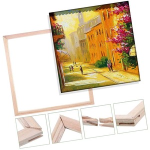 16x20 inch gỗ thông khung hiển thị sơn dầu <span class=keywords><strong>x</strong></span>ây dựng dễ dàng tự làm nghệ thuật acces Sory Nguồn cung cấp hình ảnh bằng gỗ khung - Product Image 1