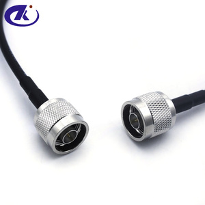 Cable de puente <span class=keywords><strong>RG58</strong></span> con conector tipo crimpado recto N macho en ambos lados, longitud 500mm - Product Image 4