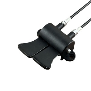 Interruptor Neumático Doble para Escritorio Jianxin, Ajustable en Altura, Color Negro, Accesorios para Escritorio - Product Image 4