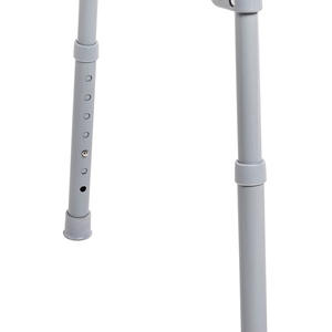 Silla de inodoro plegable de acero con reposabrazos para personas mayores - Product Image 4