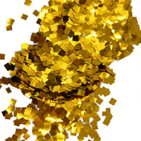 Mini paillettes dorées scintillantes pour la décoration d'événements, fournitures pour fêtes d'anniversaire, confettis de mariage et mélange pour le remplissage de ballons