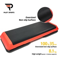 Plataforma de Ejercicio Ajustable Antideslizante para Gimnasio en Casa, Stepper Aeróbico y Tabla de Equilibrio de TPE, Precio de Fábrica Pilot Sports OEM