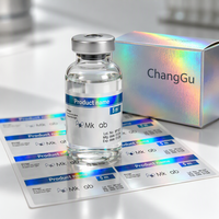 Emballage personnalisé de peptides en flacons de 3 ml et 10 ml BL-126, conception d'étiquettes et de boîtes pour flacons de 10 ml, étiquettes et boîtes en papier pour flacons de peptides de 3 ml Rreta