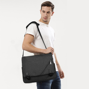 Sacs à bandoulière vintage en polyester pour adolescents, garçons et hommes - Anti-vol et imperméables - Product Image 6