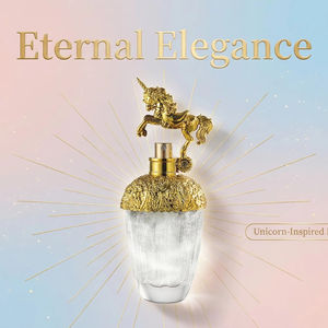 JEAN MISS <span class=keywords><strong>Eau</strong></span> <span class=keywords><strong>de</strong></span> <span class=keywords><strong>Toilette</strong></span> Parfum Jasmin Écologique Longue Durée pour Soirées Romantiques Paillettes Liquides Effet Sable Fin Personnalisé - Product Image 5