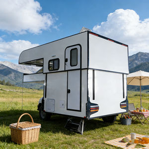 Ecocampor 4X4, camping-car tout-terrain en aluminium, pick-up, tente pop-up, auvent coulissant sur le pick-up - Product Image 2