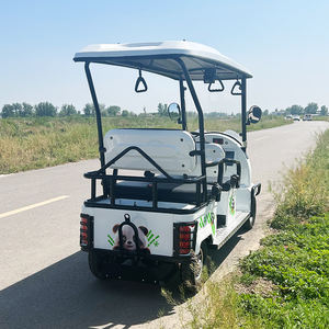 Panda Style 4 Seater CE approuvé Golf <span class=keywords><strong>Buggy</strong></span> véhicule électrique pour station de vacances - Product Image 4