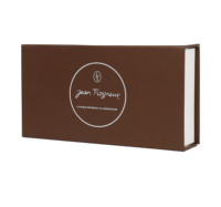 Boîte à chocolat rigide magnétique avec couvercle et insert, diviseurs écologiques de marque personnalisés