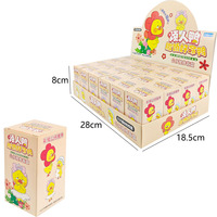 Vente de Gros Figurines Anime Mignon Dessin Animé Canard Jaune Enfants Boîte Aveugle Boîtes Mystères Jouets Enfants