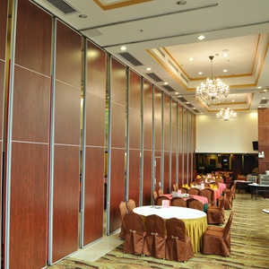 Pared Divisoria Acústica Móvil, Retráctil, Ajustable, Deslizante, Plegable, de Aluminio, para Gimnasio, Restaurante, Escuela, Comercial - Product Image 4