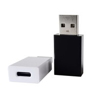 Bloqueador de Datos Tipo-C a USB-A, Precio de Fábrica, Protección de Datos, Blindaje de Metal Trenzado para IOS, Android, Blackberry, Windows