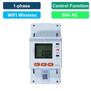 <span class=keywords><strong>Compteur</strong></span> d'énergie électrique intelligent Acrel sur rail DIN, monophasé, avec écran LCD, WiFi, prépayé, pour <span class=keywords><strong>appartement</strong></span> locatif - Product Image 1