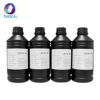 UV LED curing tinta untuk Epson L1800 1390 XP600 TX800 DX5 DX7 i3200 i1600 4720 kepala cetak UV Flatbed DTF tinta printer